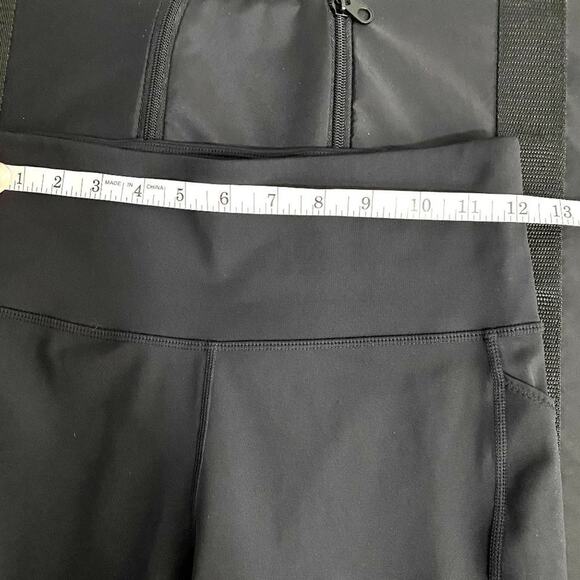 Athleta Powerlift Black Mesh Tenacity 7/8 Tights Athletic Workout Leggings S - Picture 7 of 9